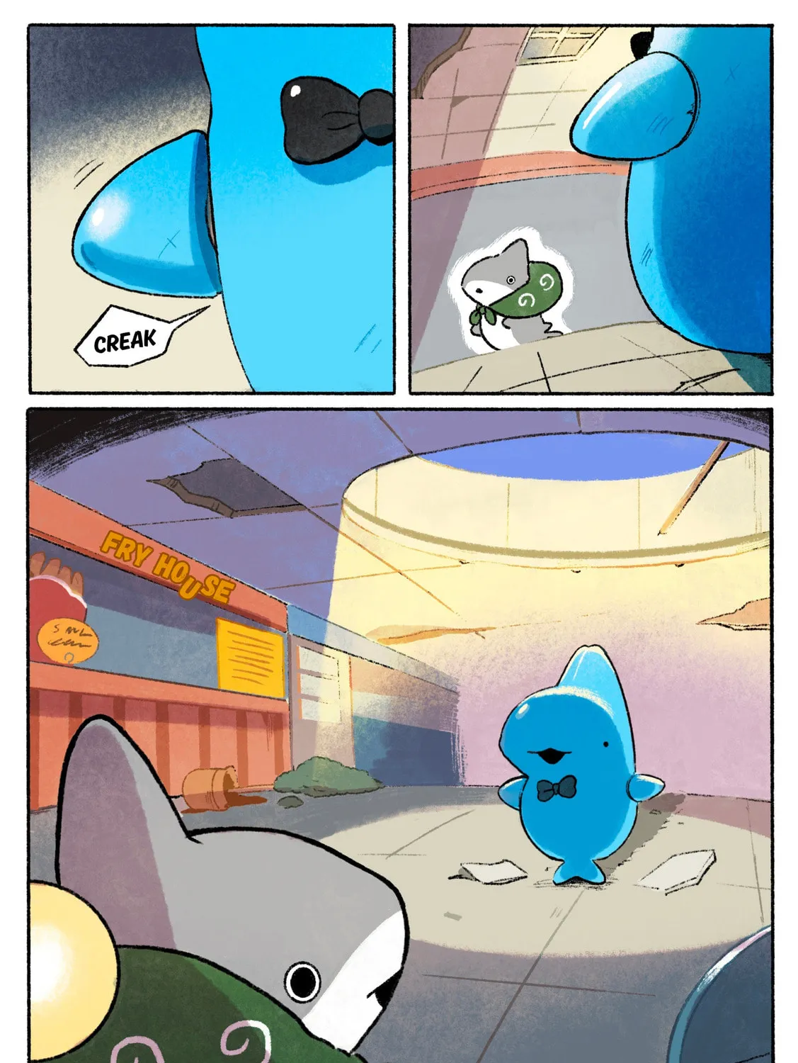 Little Shark's Outings (Colored) Chapter 198 page 3 - 