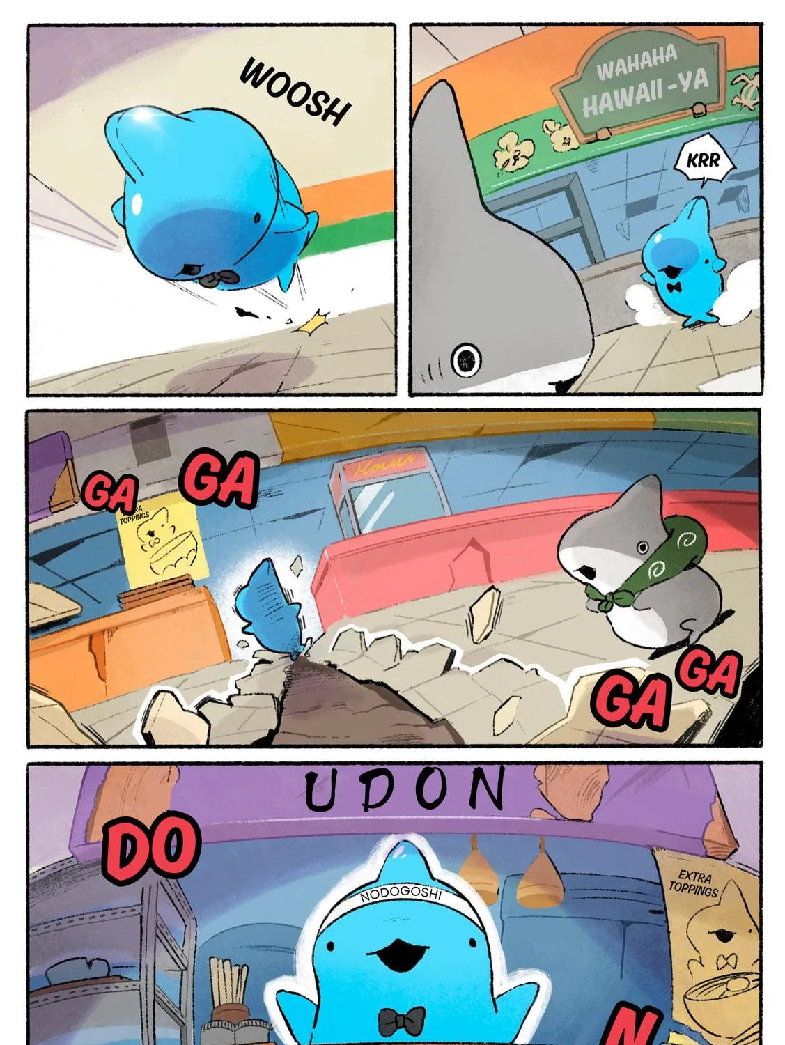 Little Shark's Outings (Colored) Chapter 198 page 5 - 
