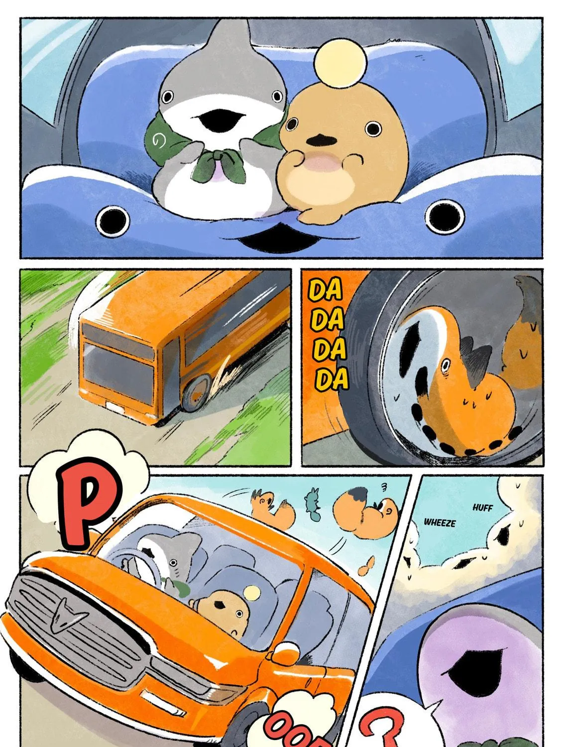 Little Shark's Outings (Colored) Chapter 200 page 5 - 