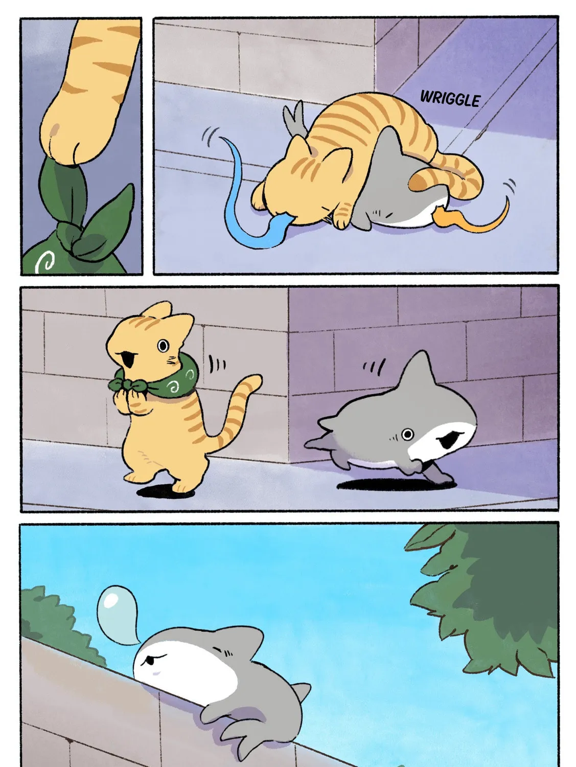 Little Shark's Outings (Colored) Chapter 201 page 3 - 