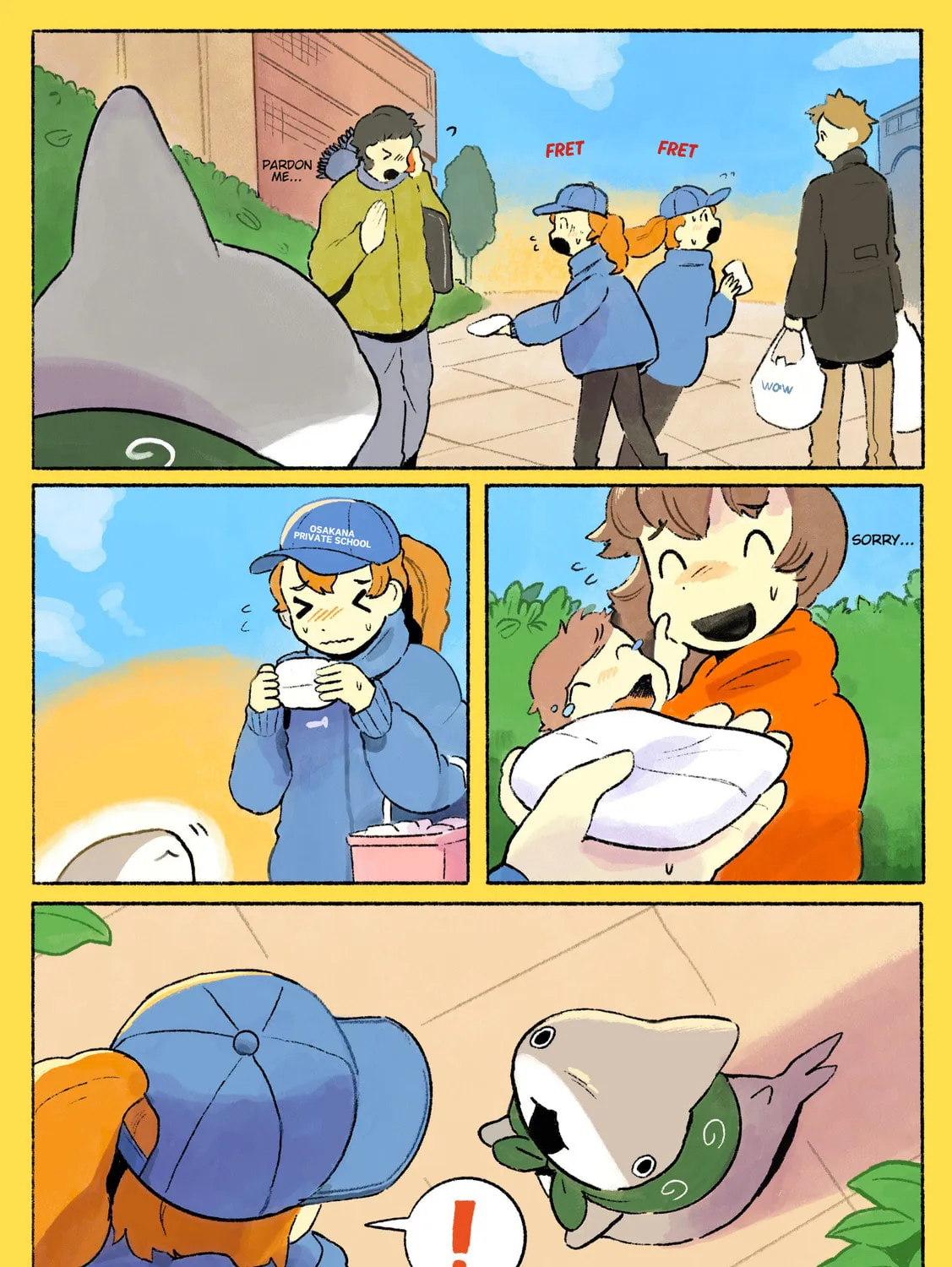 Little Shark's Outings (Colored) Chapter 202 page 3 - 