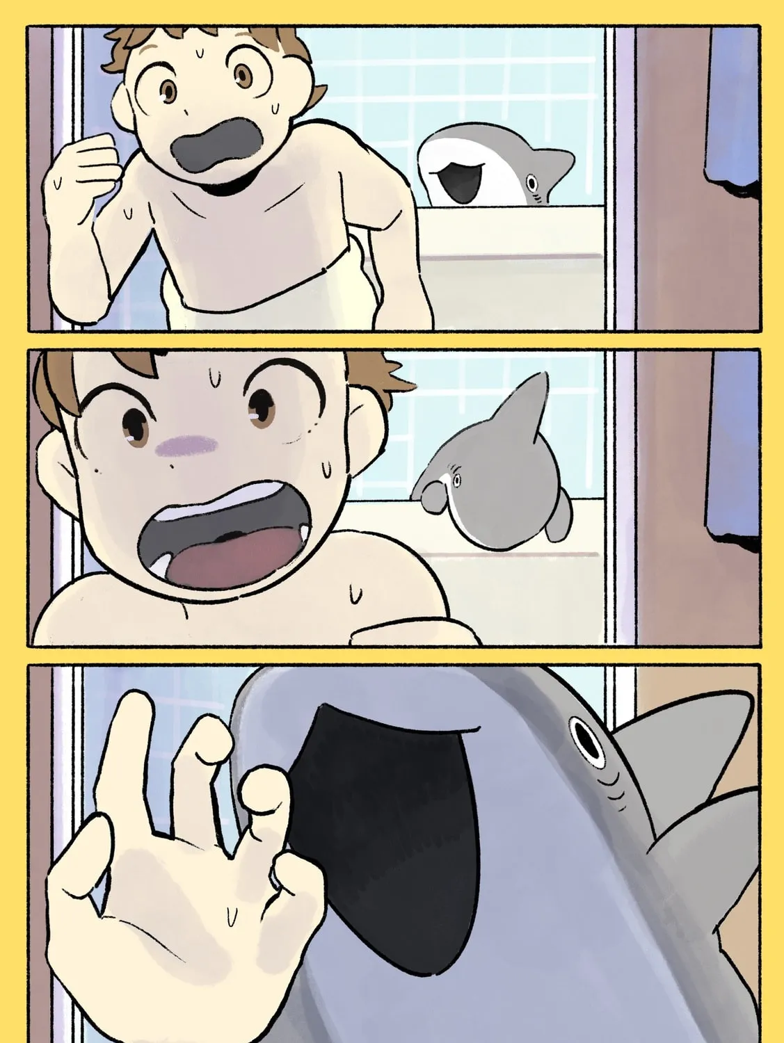 Little Shark's Outings (Colored) Chapter 204 page 3 - 