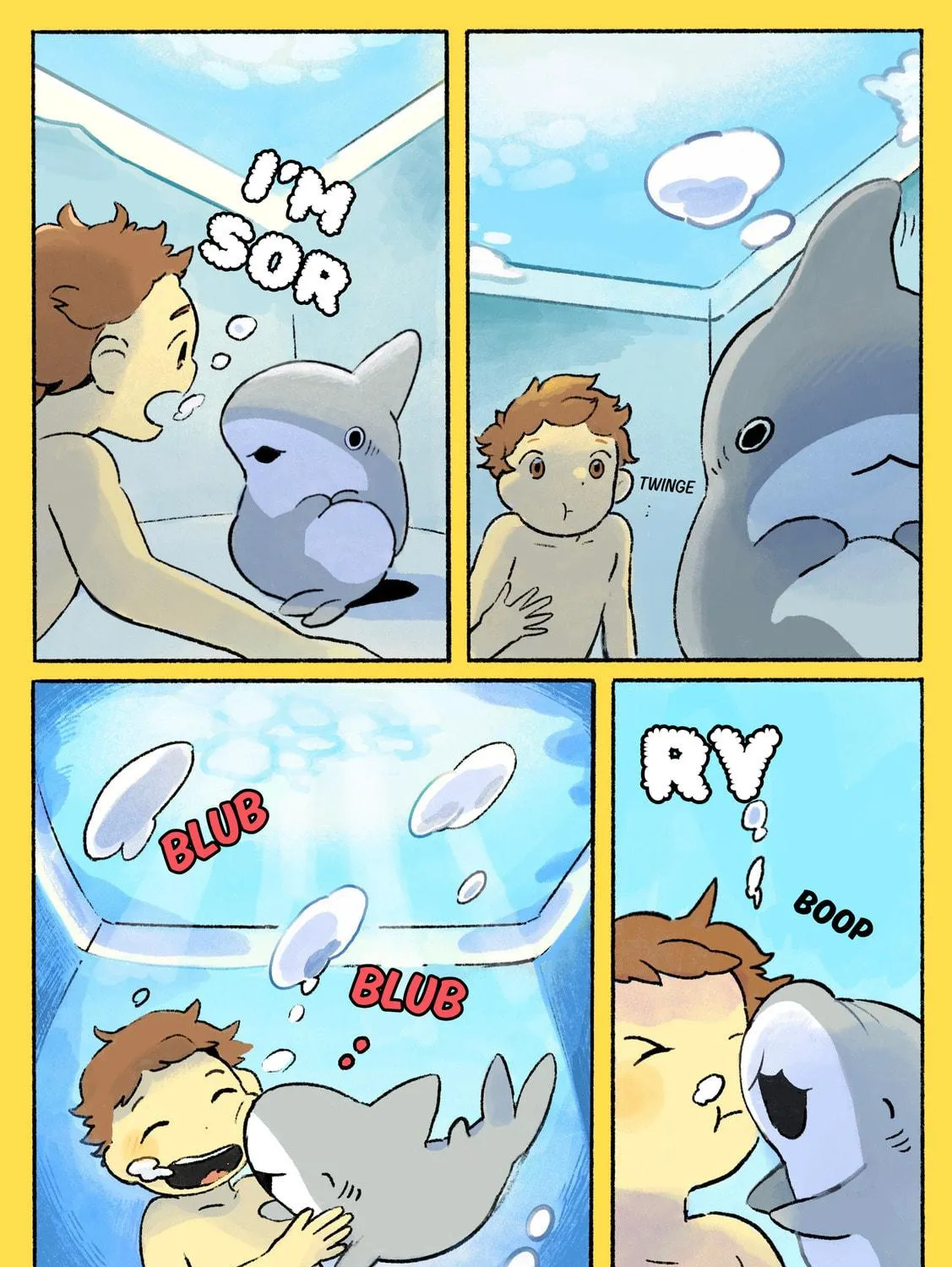 Little Shark's Outings (Colored) Chapter 204 page 9 - 