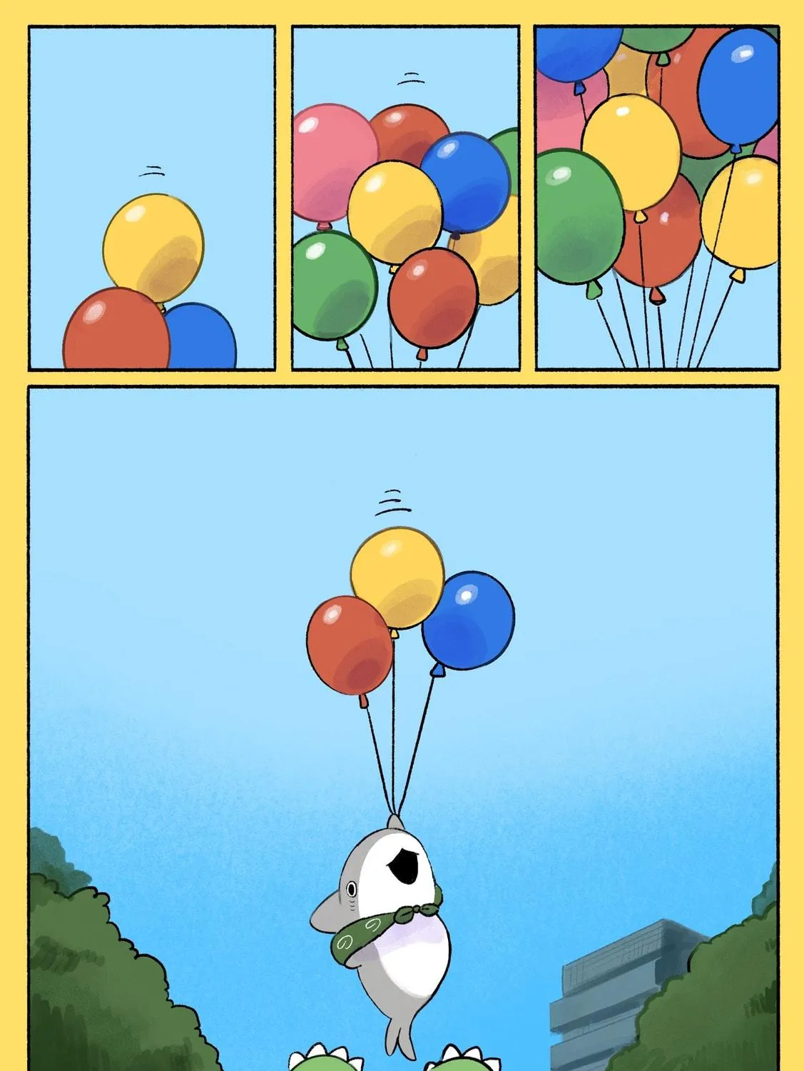 Little Shark's Outings (Colored) Chapter 205 page 11 - 