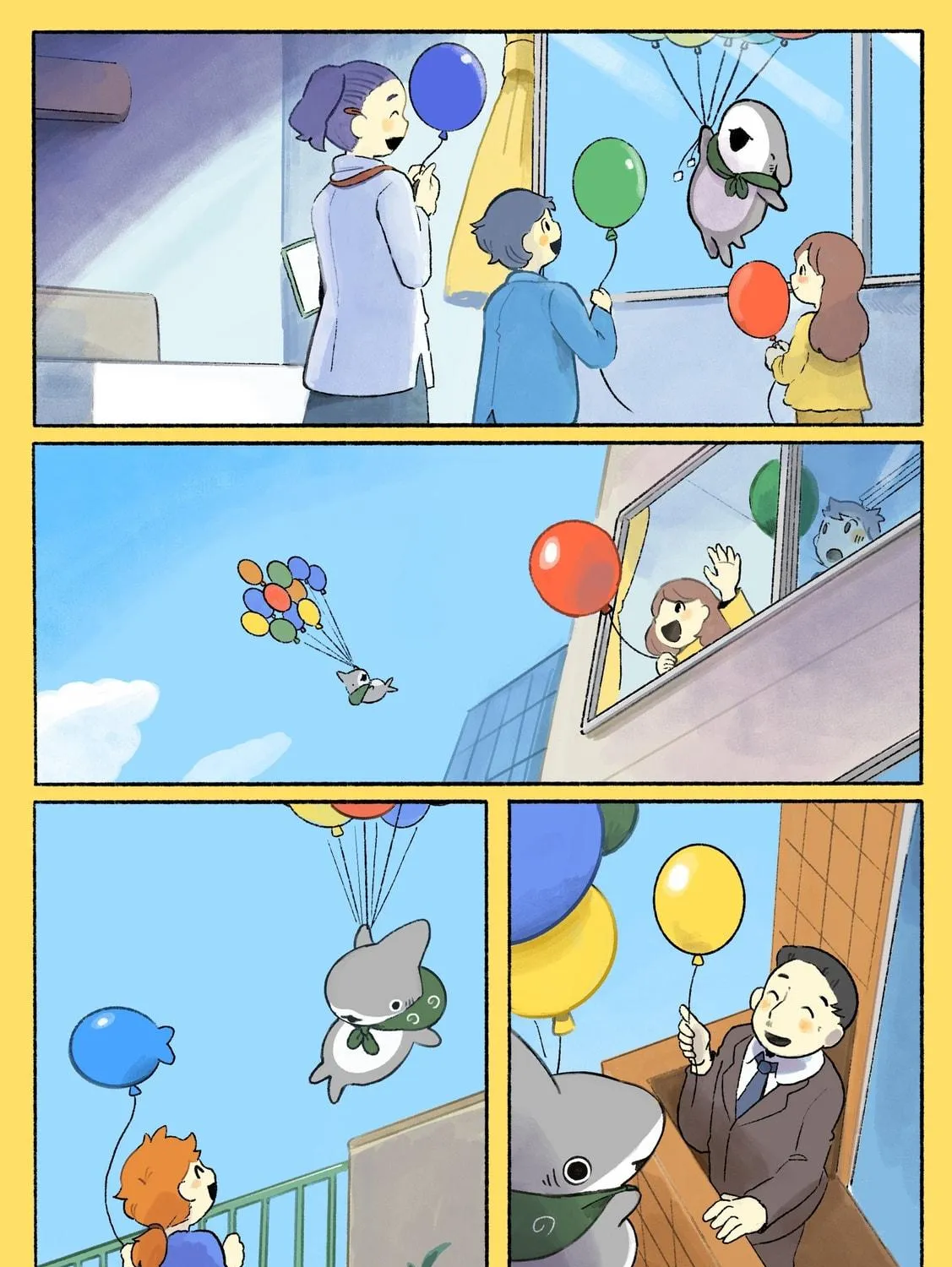 Little Shark's Outings (Colored) Chapter 205 page 9 - 