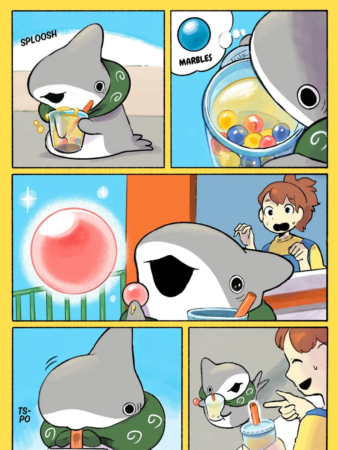 Little Shark's Outings (Colored) Chapter 206 page 5 - 
