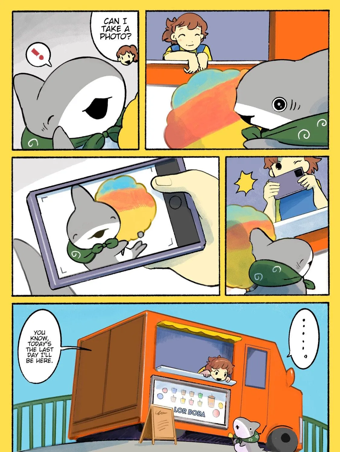 Little Shark's Outings (Colored) Chapter 206 page 9 - 