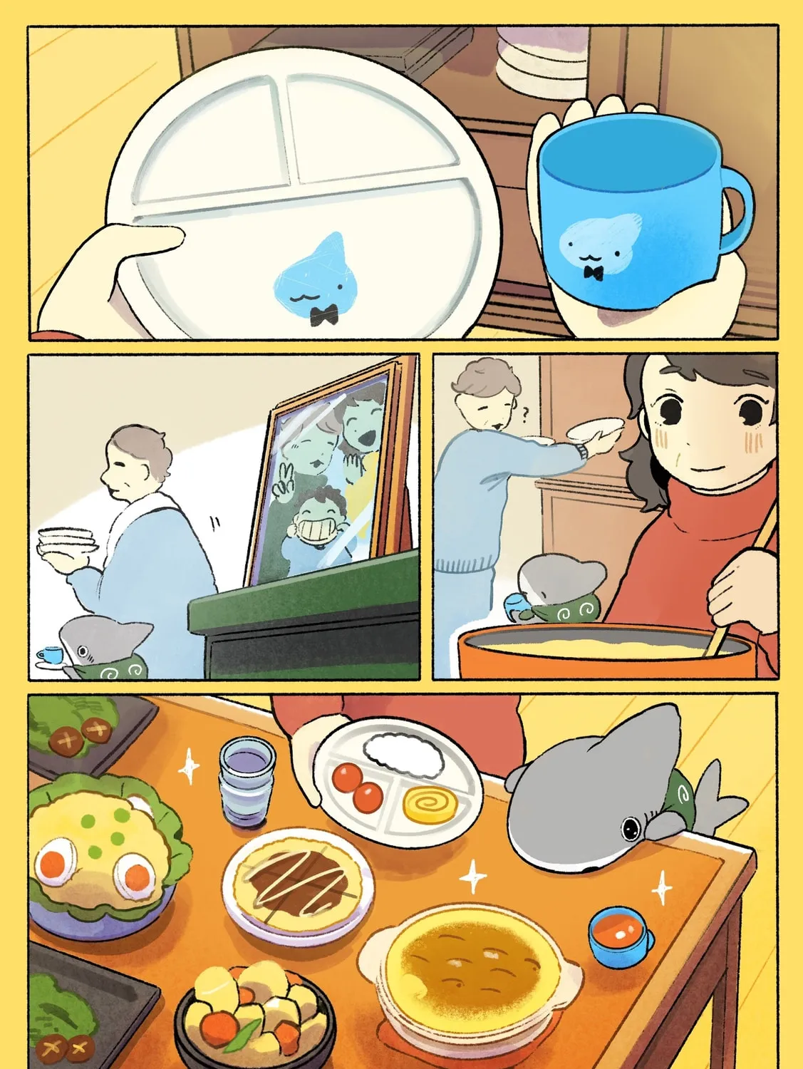 Little Shark's Outings (Colored) Chapter 209 page 7 - 