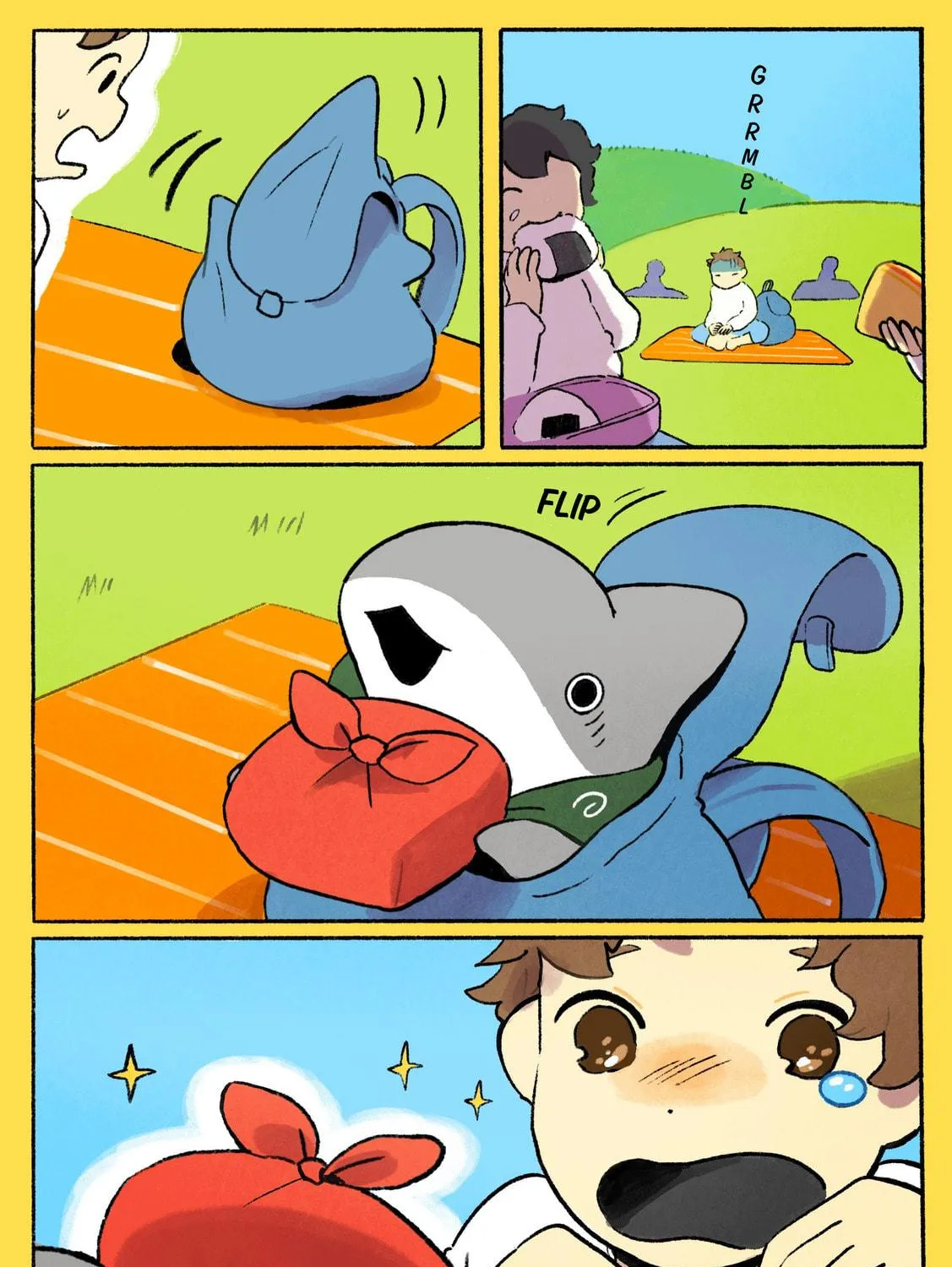 Little Shark's Outings (Colored) Chapter 214 page 11 - 