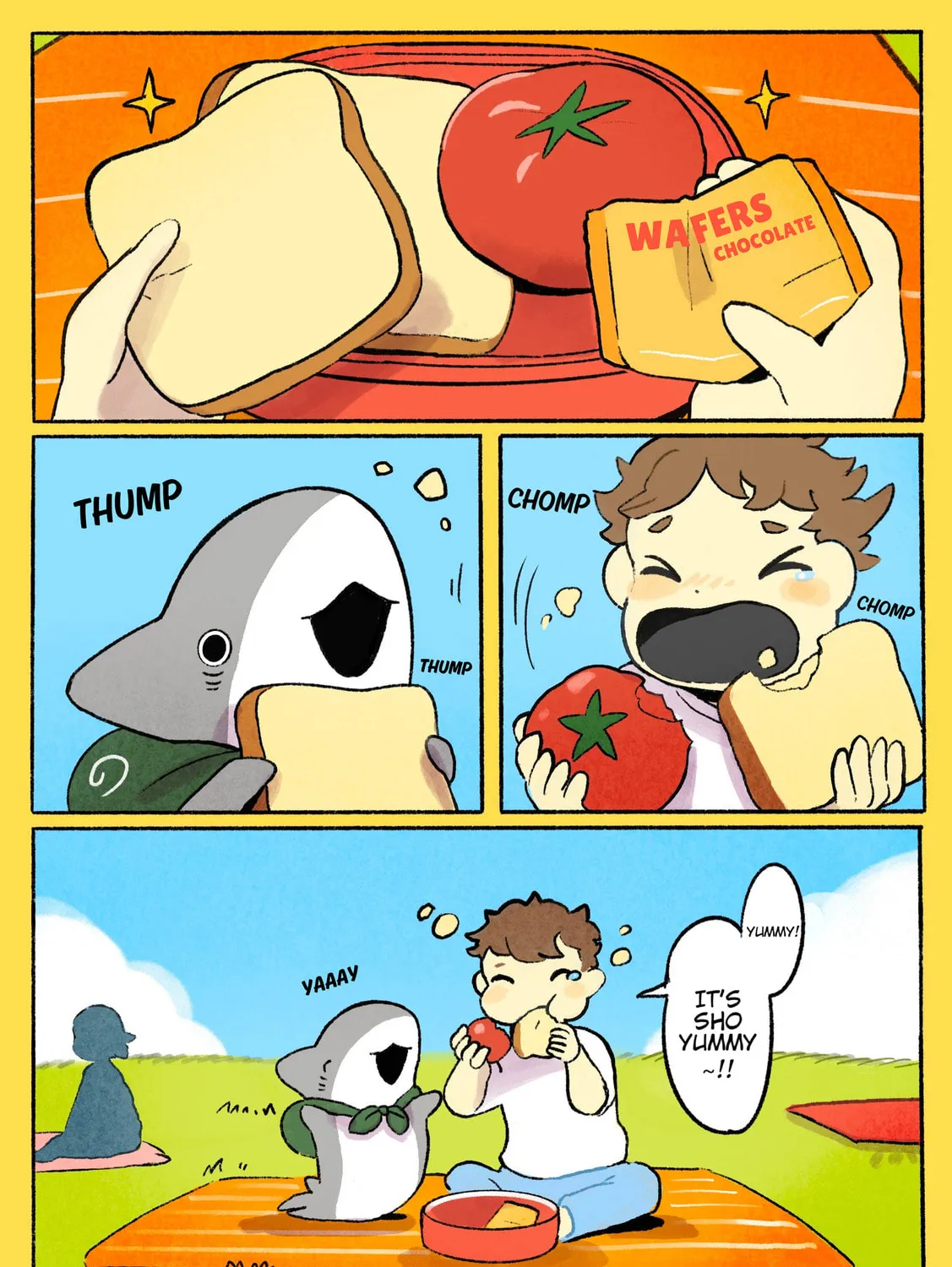 Little Shark's Outings (Colored) Chapter 214 page 13 - 