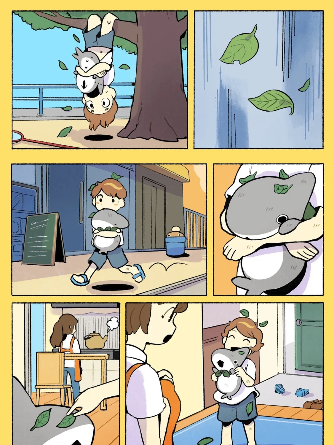 Little Shark's Outings (Colored) Chapter 217 page 7 - 
