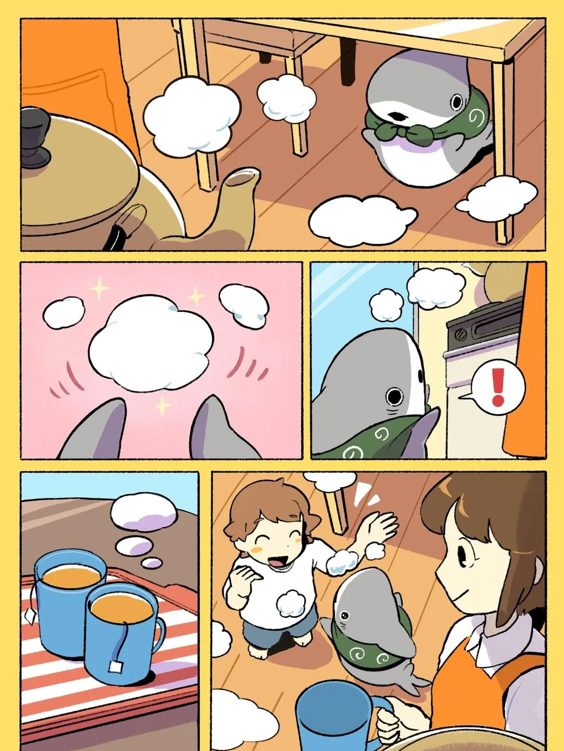 Little Shark's Outings (Colored) Chapter 217 page 9 - 
