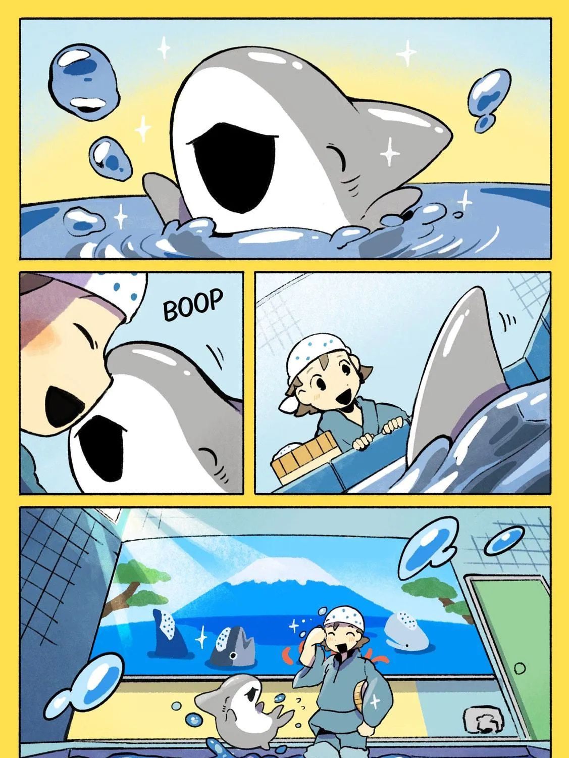 Little Shark's Outings (Colored) Chapter 220 page 11 - 