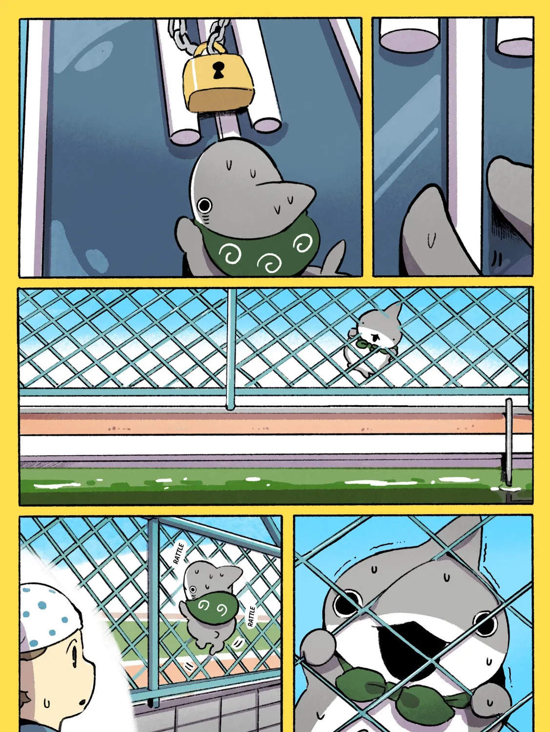 Little Shark's Outings (Colored) Chapter 220 page 3 - 