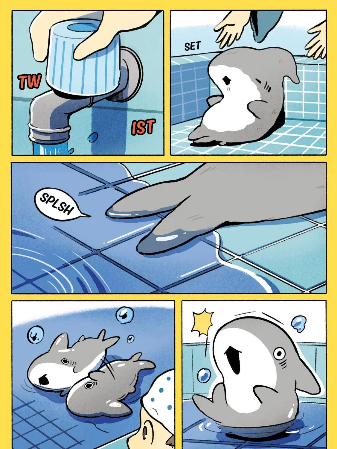 Little Shark's Outings (Colored) Chapter 220 page 9 - 