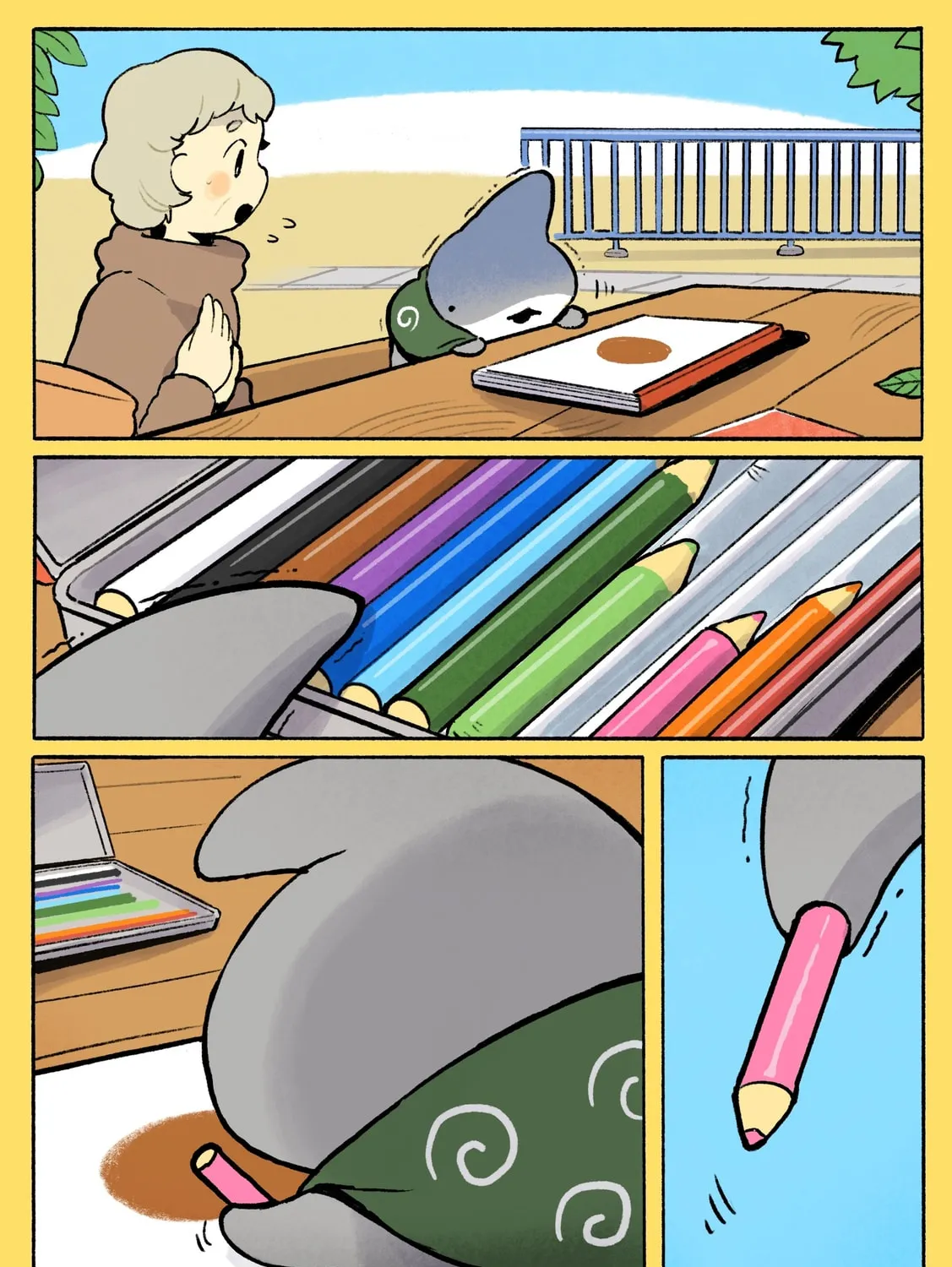 Little Shark's Outings (Colored) Chapter 221 page 7 - 