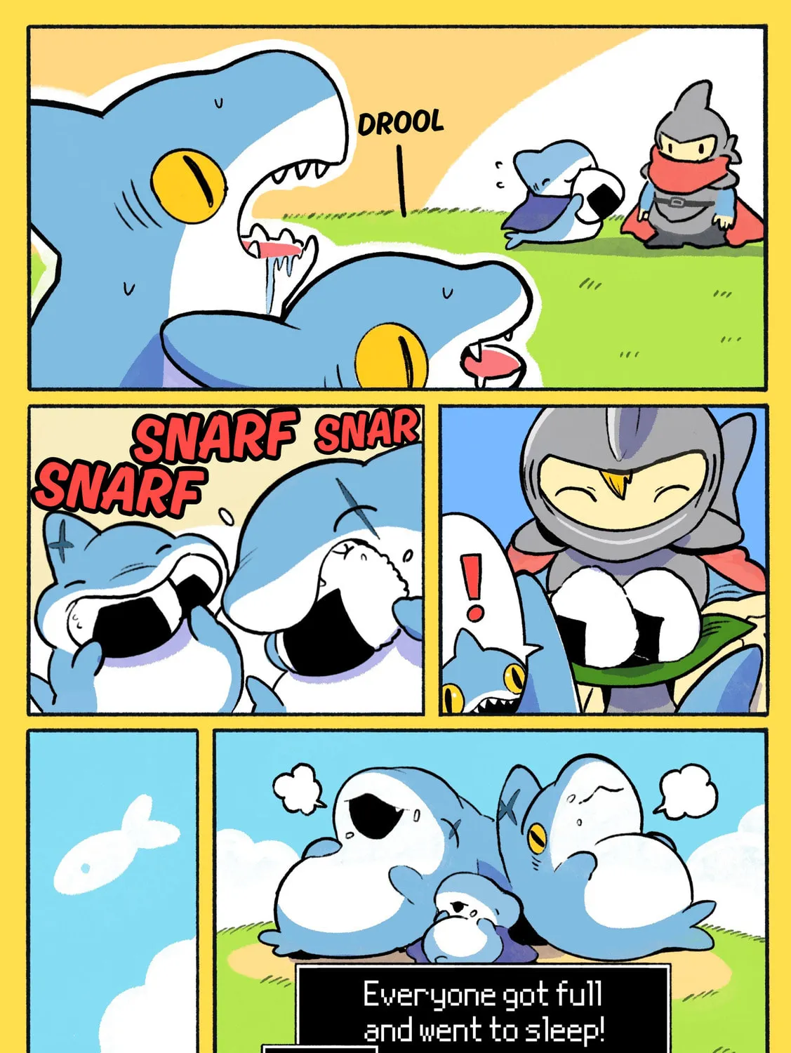 Little Shark's Outings (Colored) Chapter 222 page 3 - 