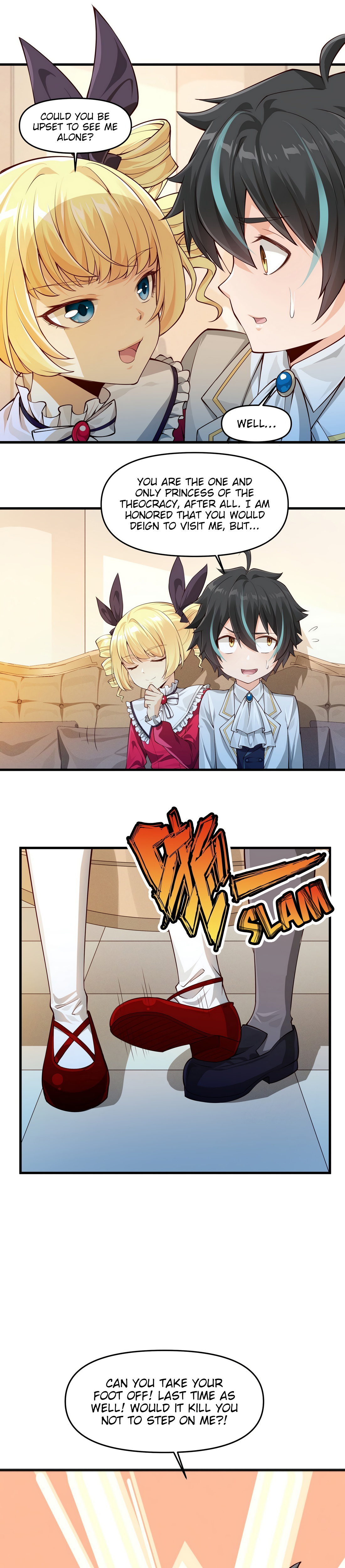 Little Tyrant Doesn't Want to Meet with a Bad End Chapter 11 page 19 - 
