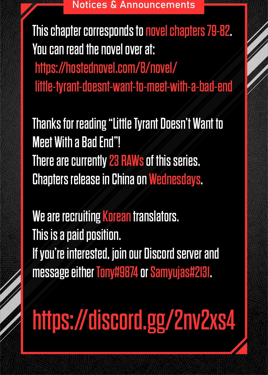 Little Tyrant Doesn't Want to Meet with a Bad End Chapter 17 page 31 - 