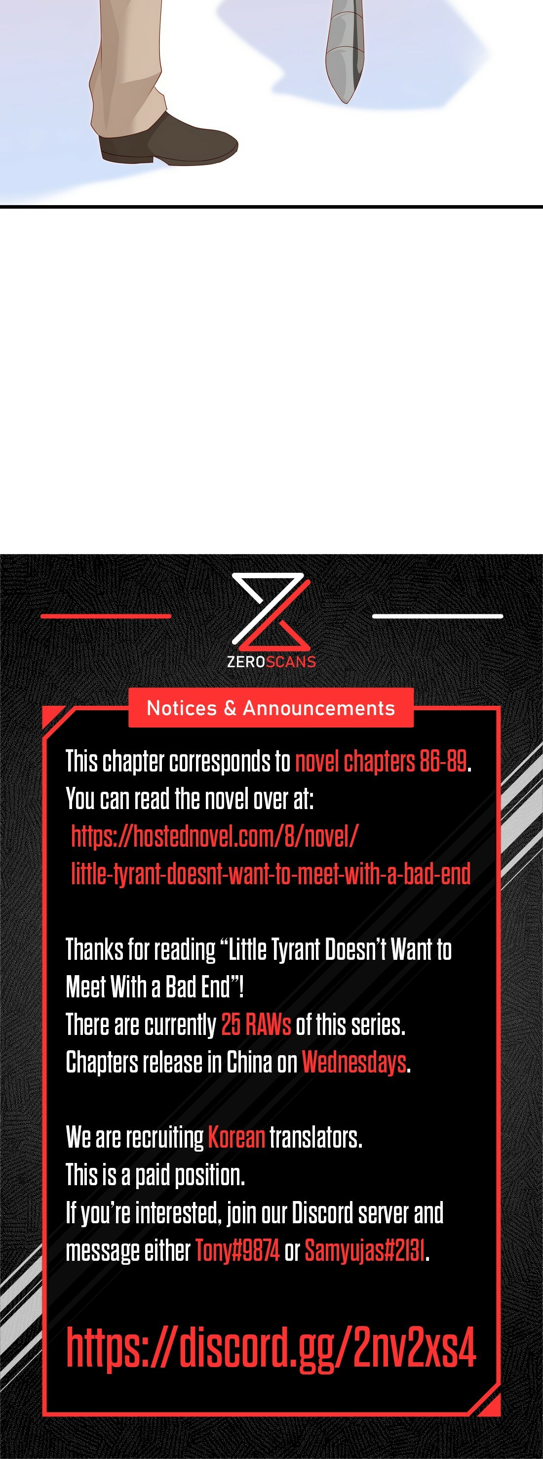 Little Tyrant Doesn't Want to Meet with a Bad End Chapter 20 page 32 - 