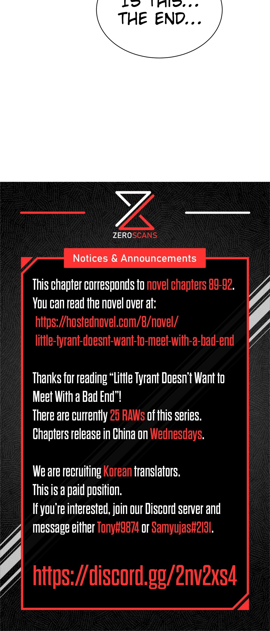 Little Tyrant Doesn't Want to Meet with a Bad End Chapter 21 page 30 - 