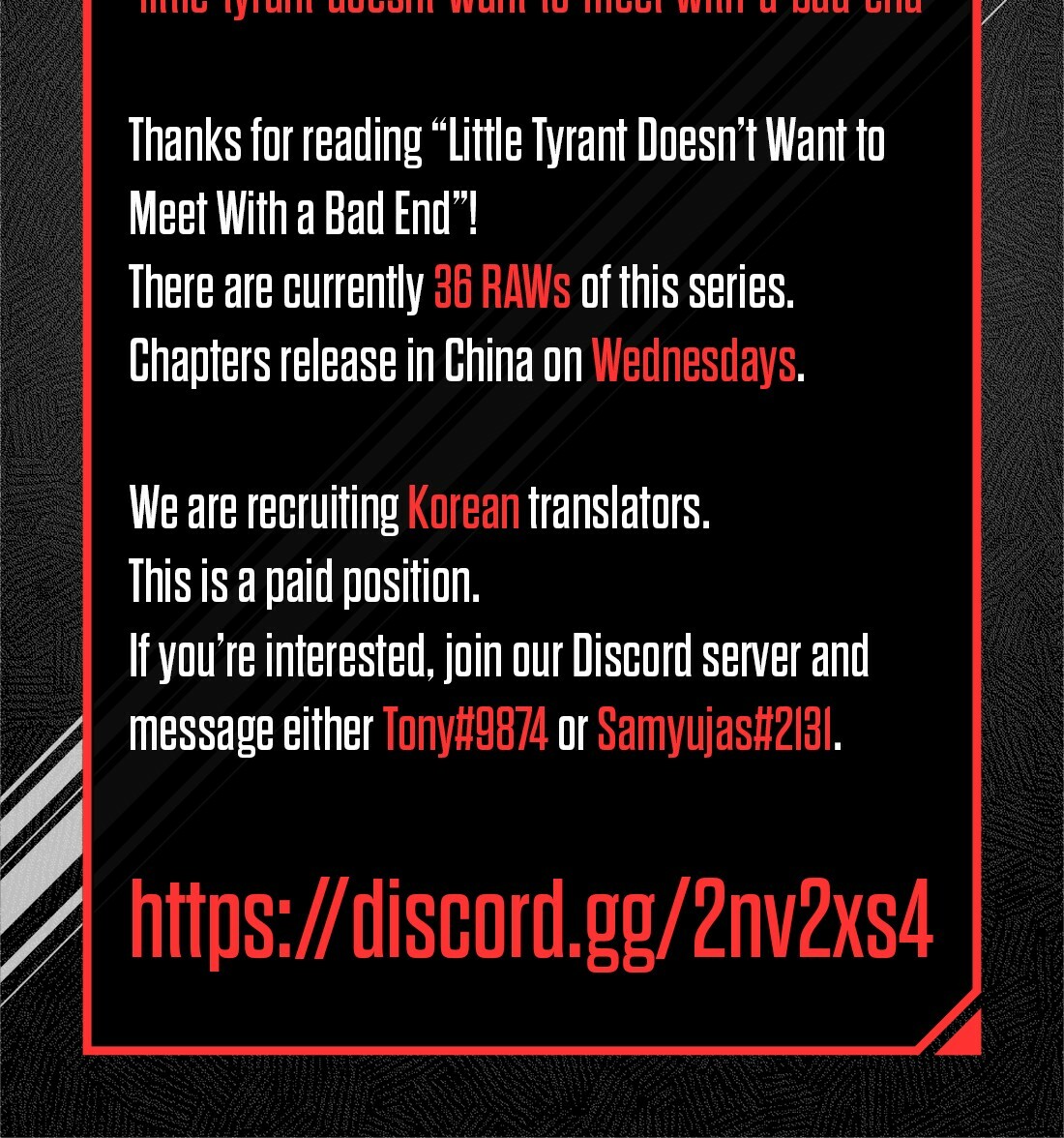 Little Tyrant Doesn't Want to Meet with a Bad End Chapter 33 page 30 - 