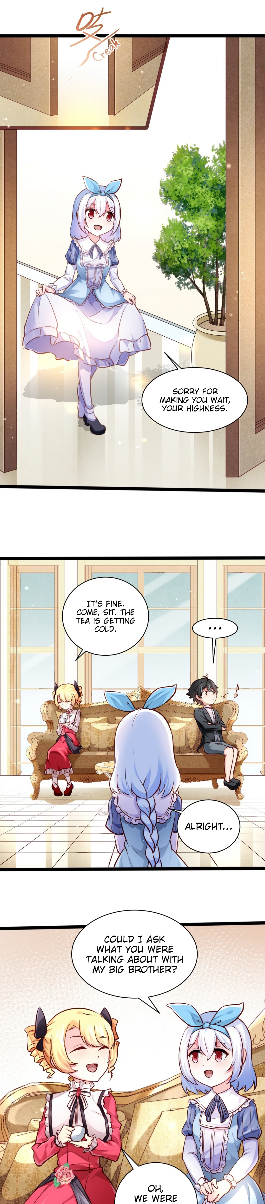 Little Tyrant Doesn't Want to Meet with a Bad End Chapter 5 page 9 - 