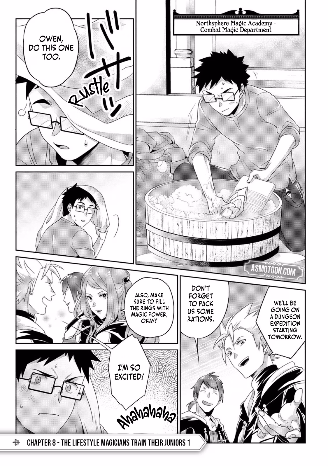 Read Live Magicians, Challenge the Dungeon chapter 8 image 3 on Lezhin