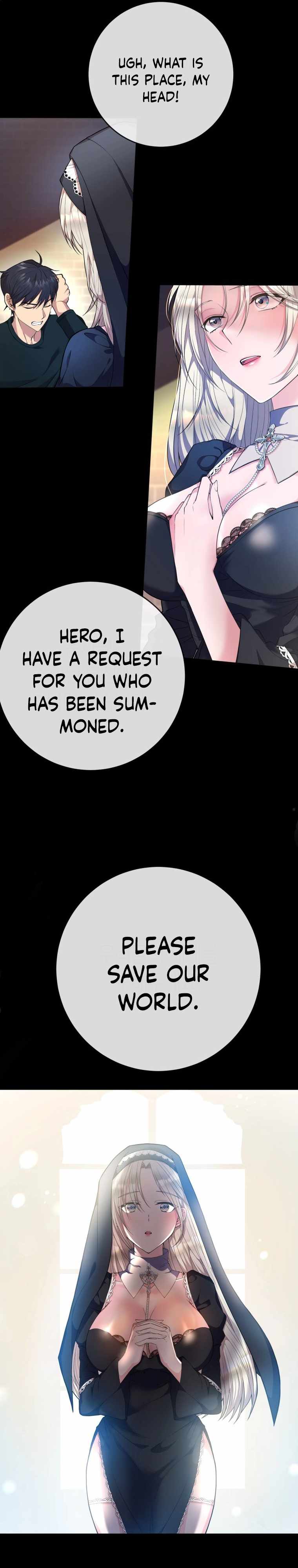 Living in a single room with a Saintess Chapter 1 page 28 - 