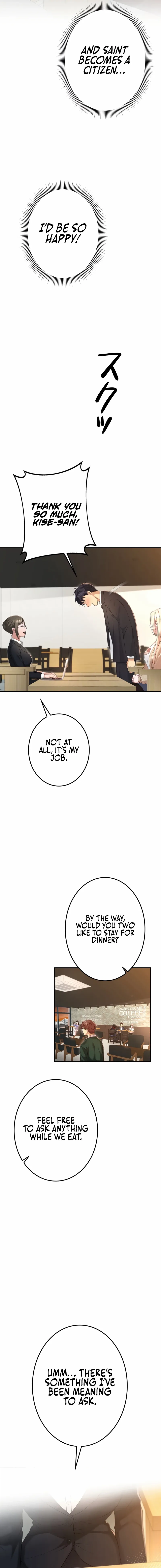 Living in a single room with a Saintess Chapter 12 page 10 - 