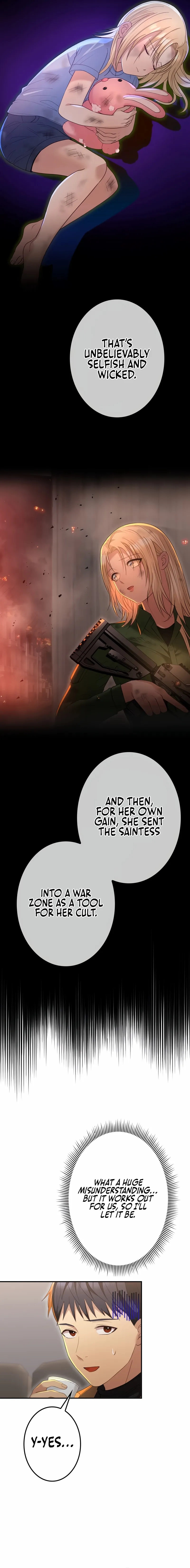 Living in a single room with a Saintess Chapter 17 page 18 - 
