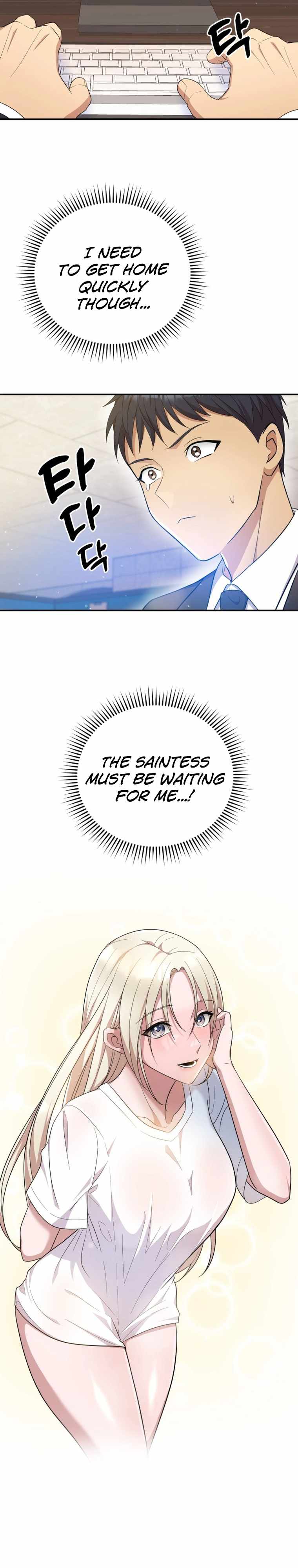 Living in a single room with a Saintess Chapter 3 page 38 - 