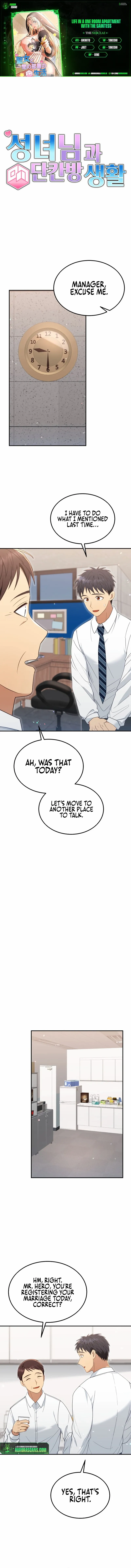 Living in a single room with a Saintess Chapter 38 page 2 - 