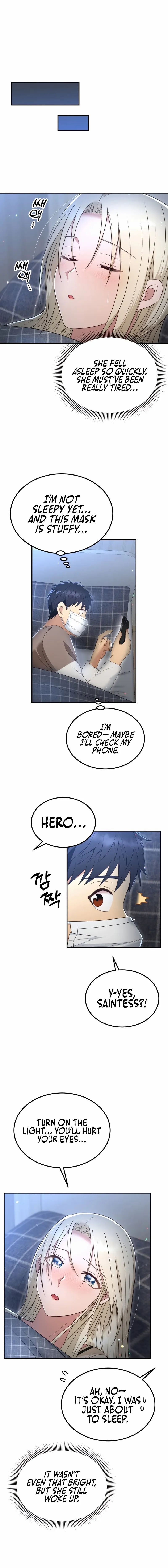 Living in a single room with a Saintess Chapter 39 page 14 - 