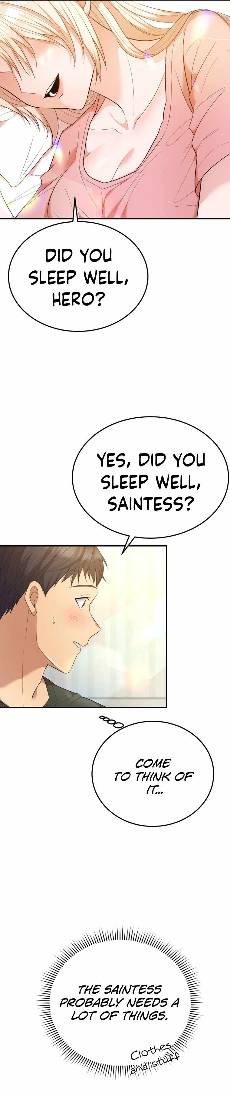 Living in a single room with a Saintess Chapter 4 page 4 - 