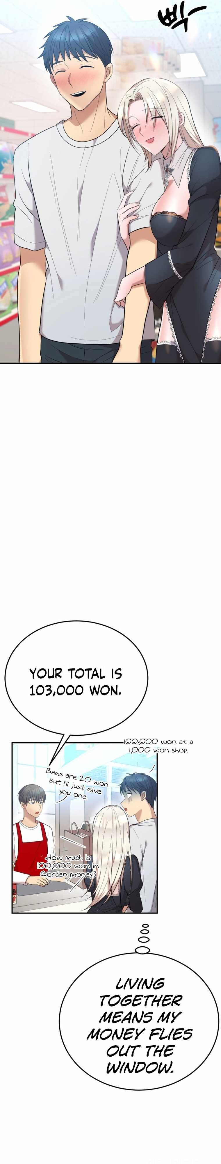 Living in a single room with a Saintess Chapter 4 page 42 - 