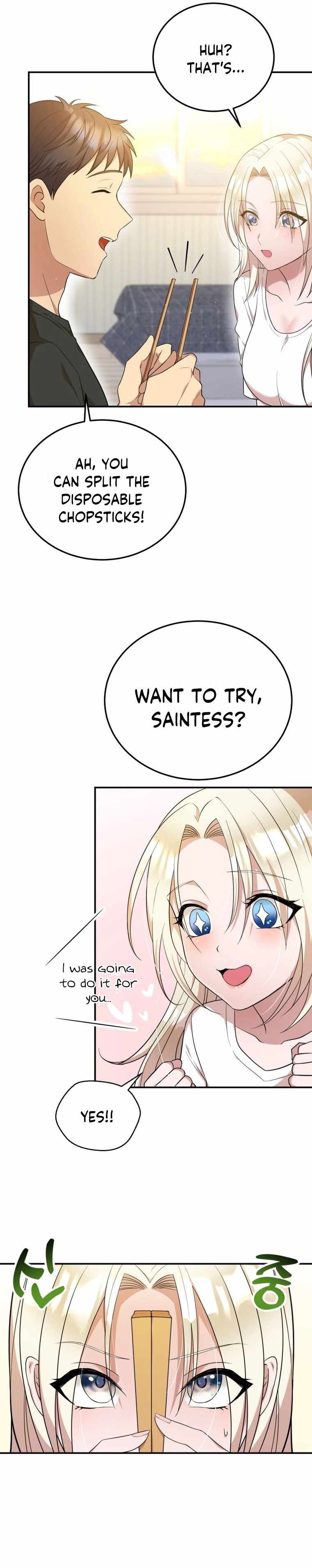 Living in a single room with a Saintess Chapter 5 page 27 - 