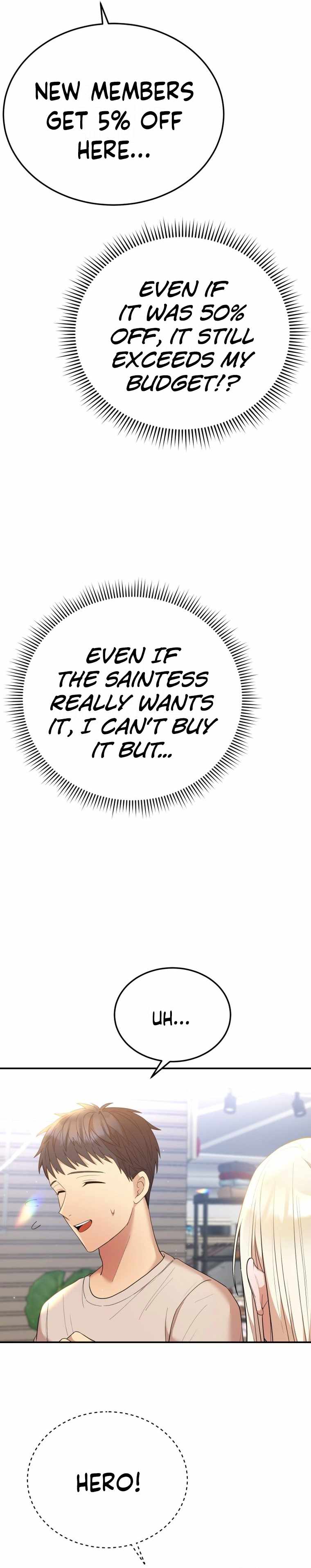 Living in a single room with a Saintess Chapter 6 page 20 - 