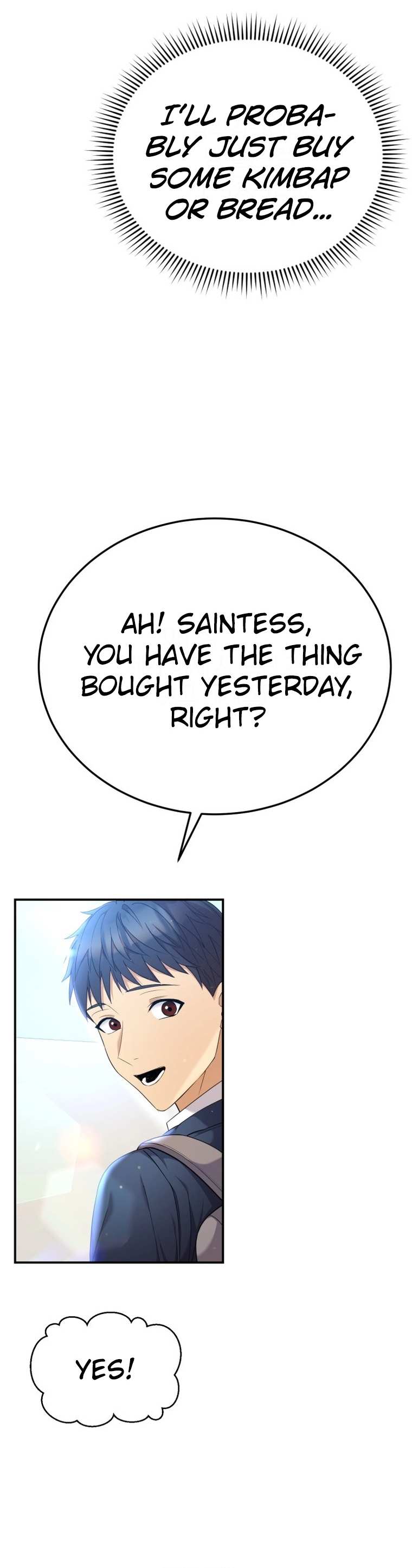 Living in a single room with a Saintess Chapter 7 page 8 - 