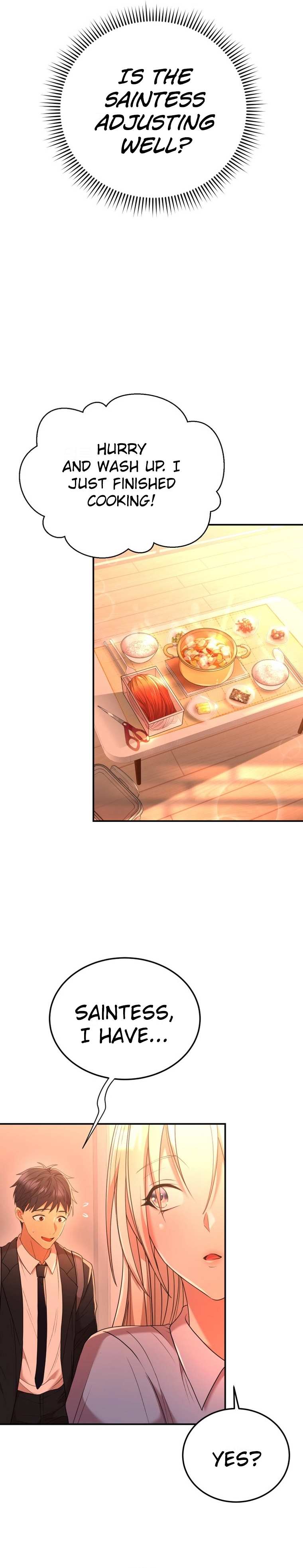 Living in a single room with a Saintess Chapter 8 page 26 - 
