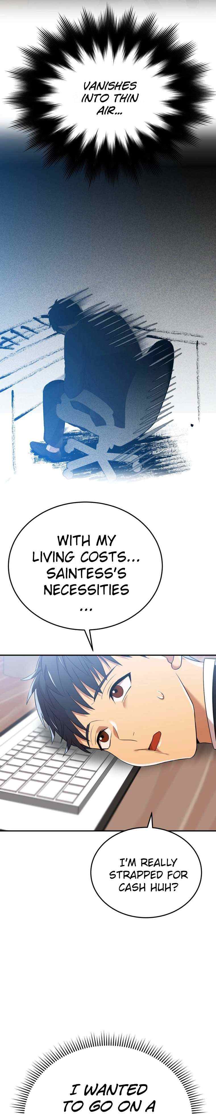 Living in a single room with a Saintess Chapter 8 page 9 - 
