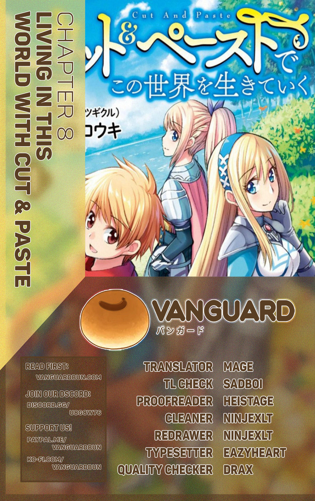 Read Living in This World With Cut & Paste chapter 8 image 32 on Lezhin