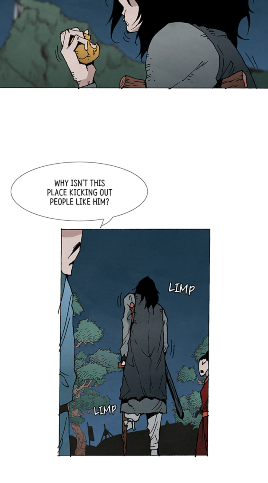 Read Living with One Leg (Colored) chapter 1 image 4 on Lezhin