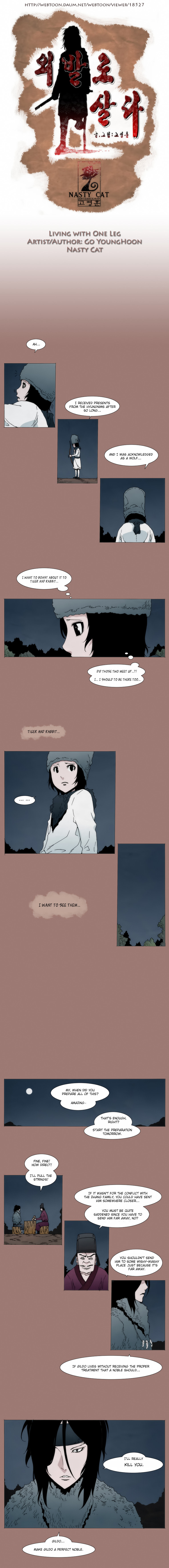 Read Living with One Leg (Colored) chapter 21 image 0 on Lezhin