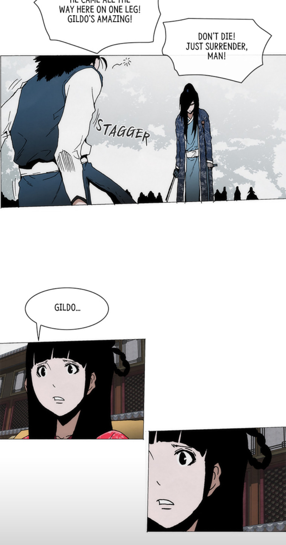 Read Living with One Leg (Colored) chapter 73 image 16 on Lezhin