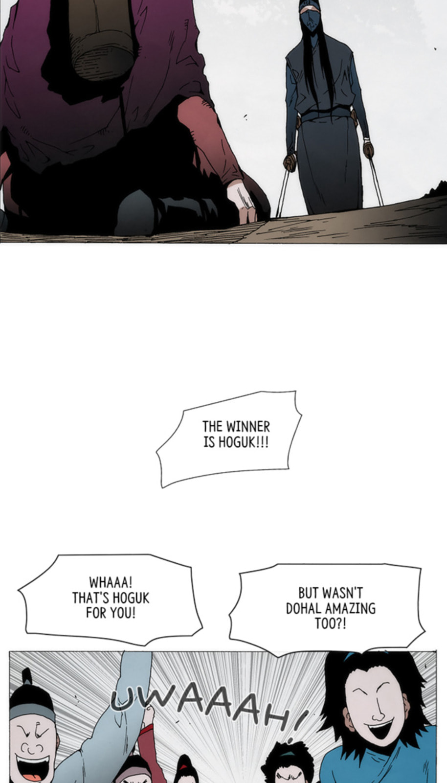 Read Living with One Leg (Colored) chapter 73 image 8 on Lezhin
