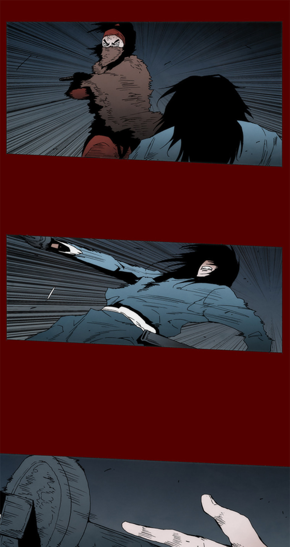 Read Living with One Leg (Colored) chapter 92 image 16 on Lezhin