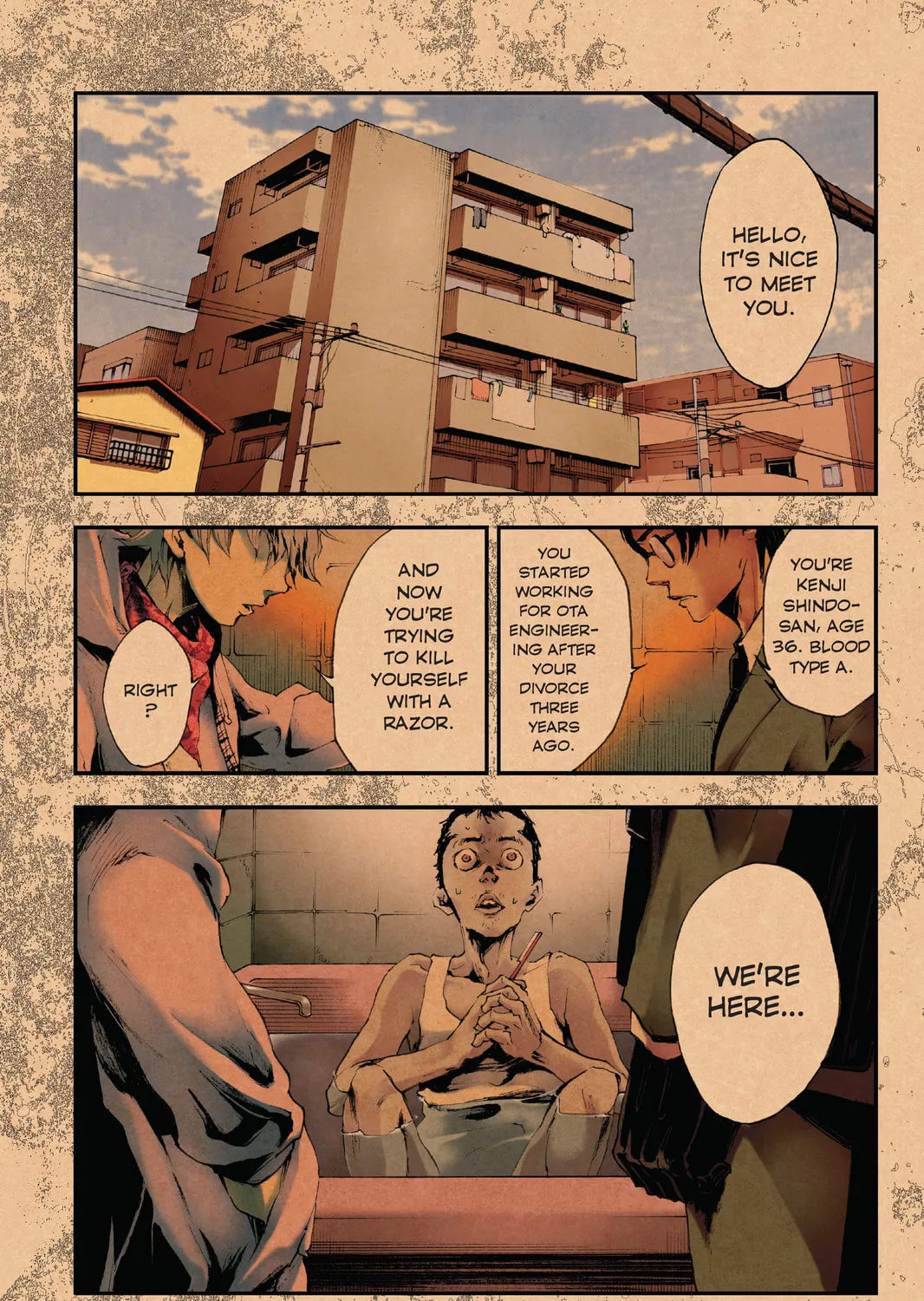 Read Livingstone chapter 1 image 6 on Lezhin