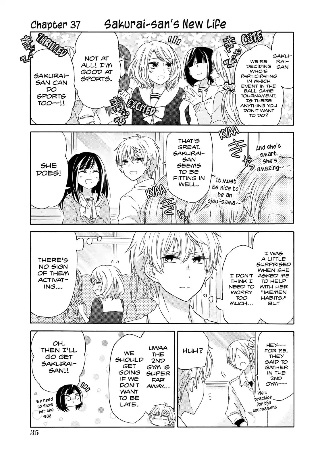 Read Lofty Flower, Fall for Me!! chapter 37.1 image 0 on Lezhin