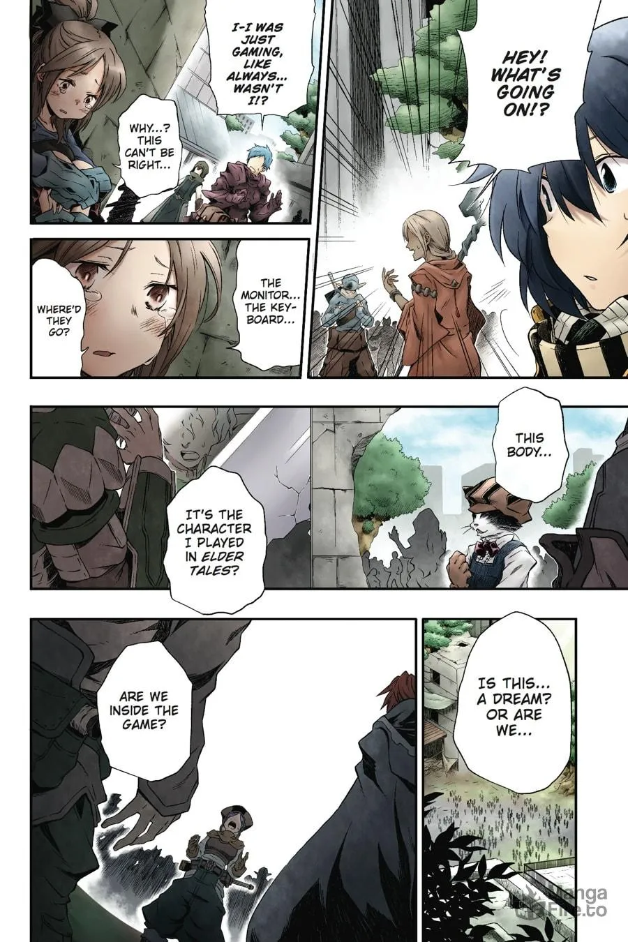 Read Log Horizon: The West Wind Brigade chapter 1 image 2 on Lezhin